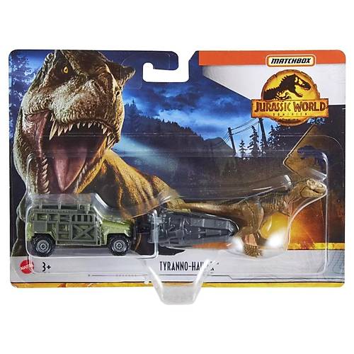 Matchbox Jurassic World Dinozor Tayc Aralar Tyranno Yakalayc Jeep