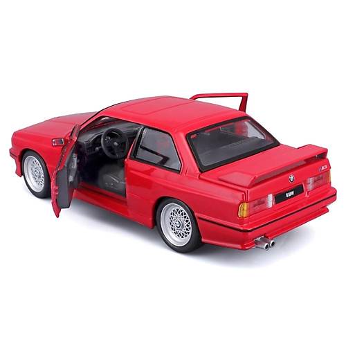 Bburago 1:24 Bmw M3 E30 1988 Krmz