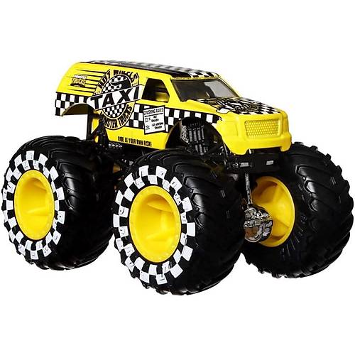 Hot Wheels Monster Trucks Arabalar 1:64 Taxi