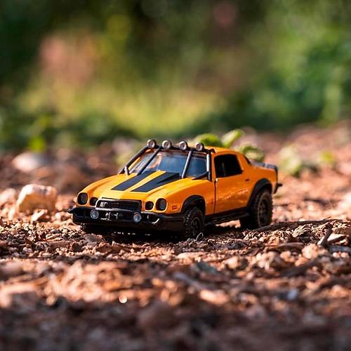Jada 1:32 Transformers Rise Of The Beasts 1977 Chevrolet Camaro Bumblebee