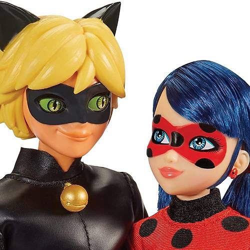 Miraculous Uur Bcei Bebekler 26 Cm Ladybug & Cat Noir