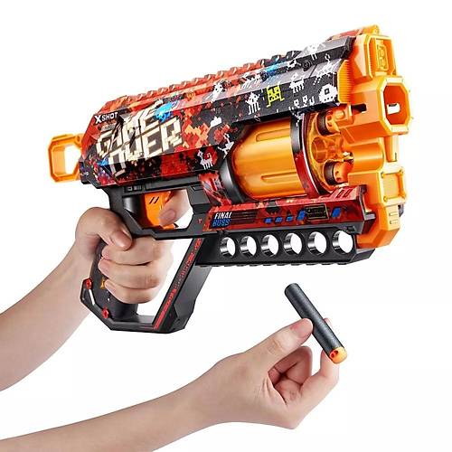 X-Shot Skins Griefer 12 Mermili Snger Dart Atan Silah 32 Cm Game Over