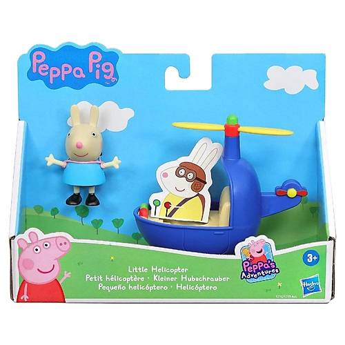 Peppa Pig Tekli Figr ve Ara Little Helicopter