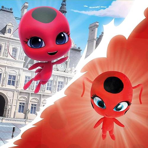 Miraculous Uur Bcei Kwami 24 Cm Pelu Tikki