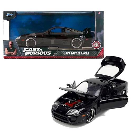 Jada 1:24 Fast & Furious 1995 Toyota Supra Black