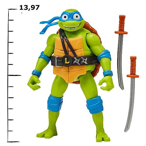 Tmnt Ninja Kaplumbaalar Sesli Deluks Aksiyon Figrler Leonardo