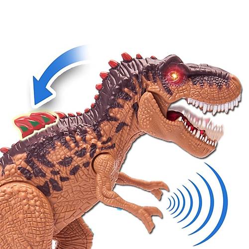 Dino Valley Sesli ve Ikl Dinozor 32 Cm Kahverengi