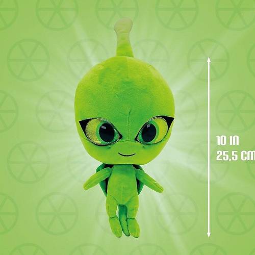 Miraculous Uur Bcei Kwami 24 Cm Pelu Wayzz