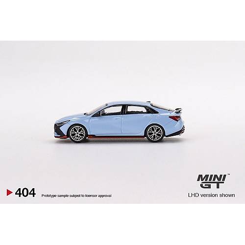 Mini GT 1:64 Scale Hyundai Elantra N Performance Blue