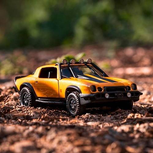 Jada 1:32 Transformers Rise Of The Beasts 1977 Chevrolet Camaro Bumblebee