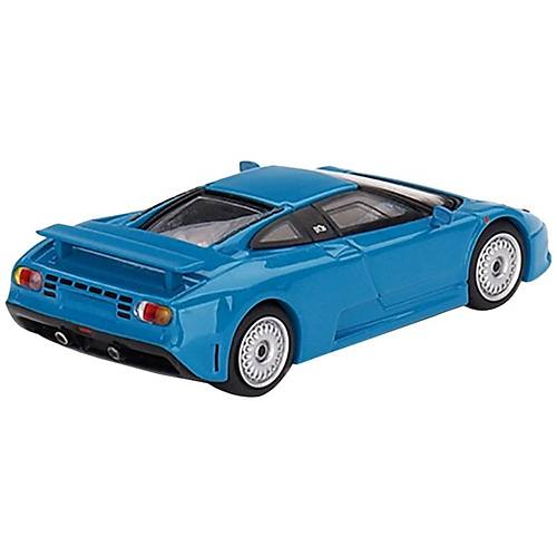 Mini GT 1:64 Scale Bugatti EB110 GT Blu Bugatti