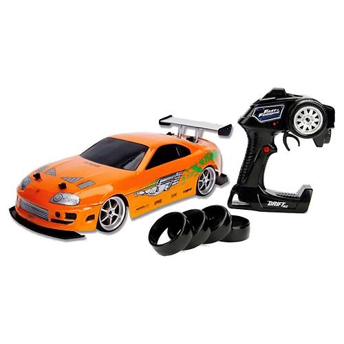 Jada 1:10 Uzaktan Kumandal Fast & Furious Brian's 1995 Toyota Supra MK4