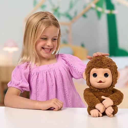Little Live Pets Sesli Yavru Maymun nteraktif Pelu