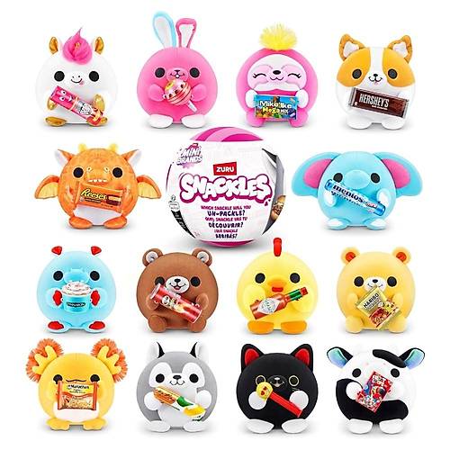 Snackles Aburcubur Srpriz 12 Cm Pelu