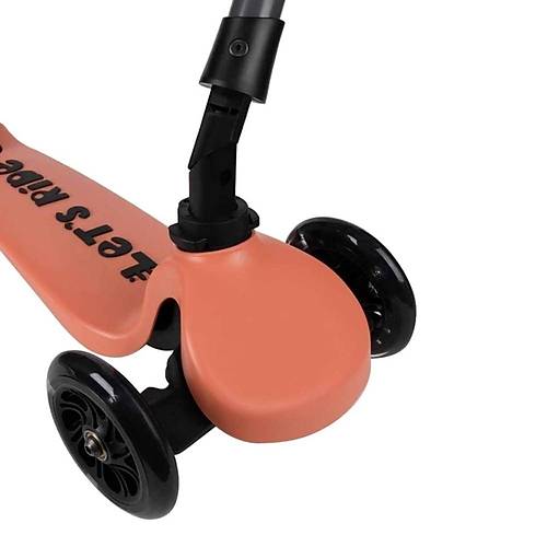 Let's Ride 3 Tekerlekli Katlanabilir Ikl Scooter Somon