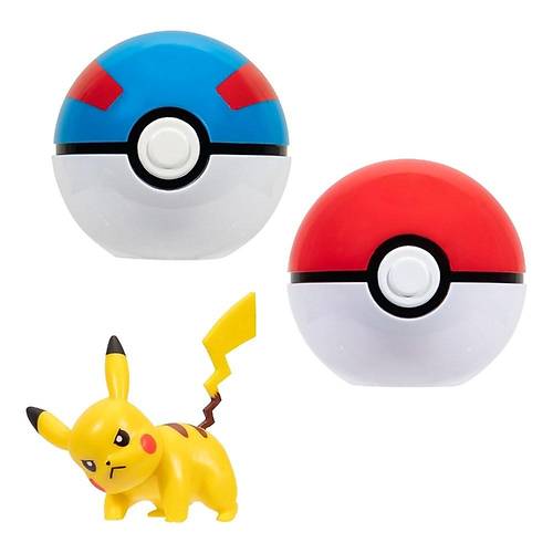 Pokemon Clip 'N' Go Bandolier Byk Set Pikachu