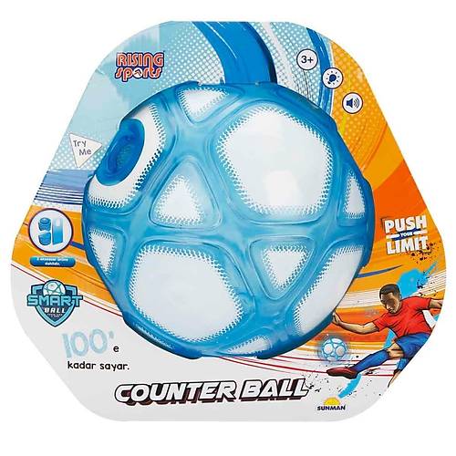 Rising Sports Sesli ve Ikl Sayal Smartball Futbol Topu