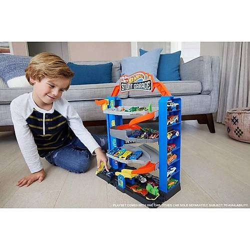 Hot Wheels Maceraya Balang Garaj GNL70 | 4 Ya ve zeri ocuklar in Akrobasi Garaj Oyun Seti