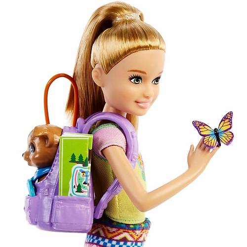 Barbie'nin Kz Kardeleri Kampa Gidiyor Oyun Seti Sarn