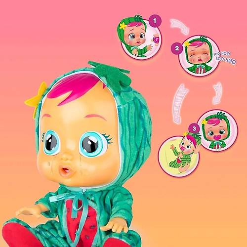 Cry Babies Alayan Bebekler Tutti Frutti Karpuz Temal Mel