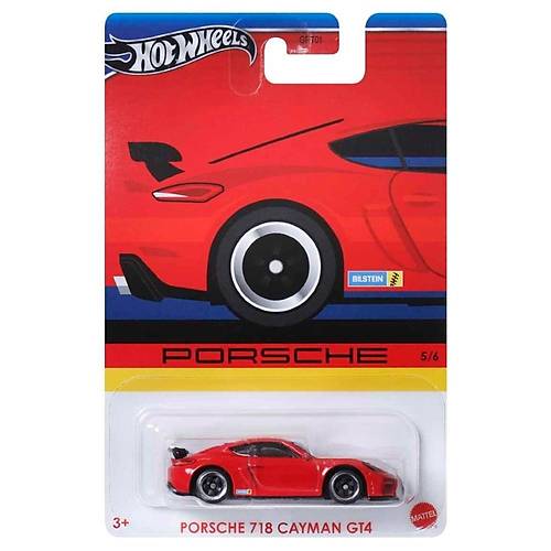 Hot Wheels zel Arabalar Serisi HRW60 Porsche 718 Cayman GT4