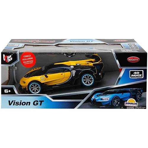 Kidztech 1:26 Uzaktan Kumandal Bugatti Vision GT Sar