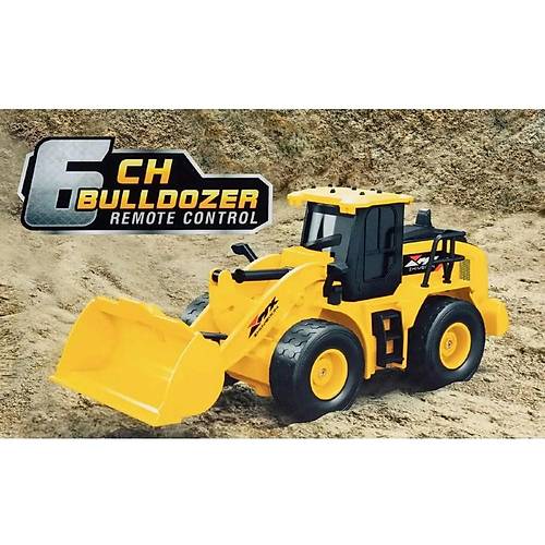 Mx 1:24 Uzaktan Kumandal Buldozer Kepe 0 Mhz Ikl Full Fonksiyon Usb arjl