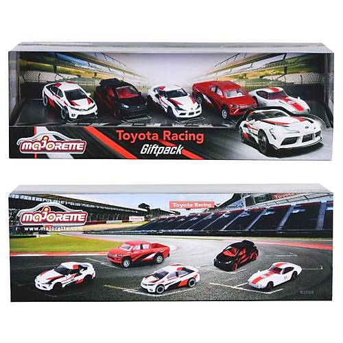 Majorette 5'li Giftpack Toyota Racing