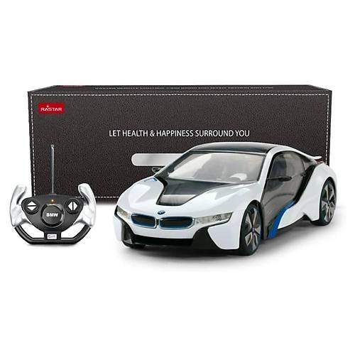 Rastar 1:14 Bmw 8 Uzaktan Kumandal Araba Beyaz 2.4 Ghz Ikl Spor Araba