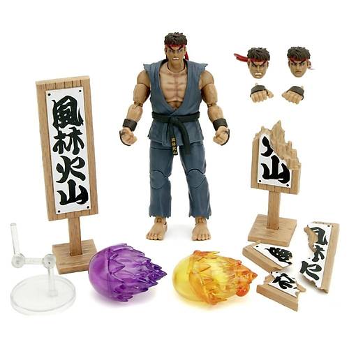 Jada Street Fighter II Deluxe Figr Evil Ryu