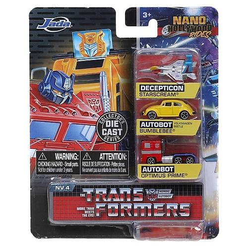 Jada Hollywood Rides Nano 3-Pack NV-04 Transformers