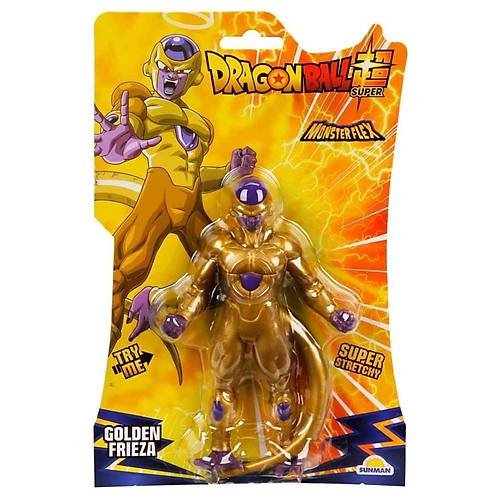 Monster Flex Dragon Ball Stretch Figr 15 Cm Golden Frieza
