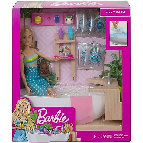 Barbie Wellness Barbie'nin Spa Gn Oyun Seti