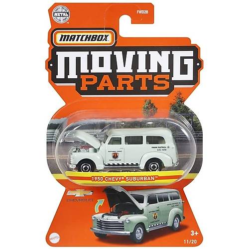 Matchbox 1:64 Moving Parts Arabalar 1950 Chevy Suburban