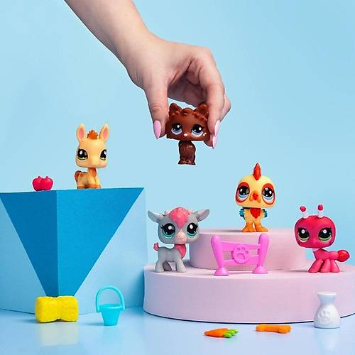 Littlest Pet Shop Miniler 5'li Figr Seti S1 Miniler iftlikte