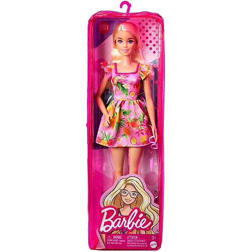 Barbie Byleyici Parti Bebekleri Meyve Desenli Elbise