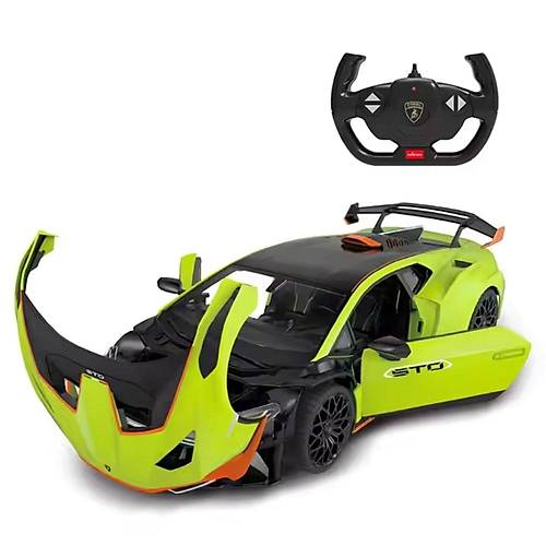 Rastar 1:14 Uzaktan Kumandal Araba Lamborghini Huracan Sto Man Kap Alan 2.4 Ghz Ikl Yeil