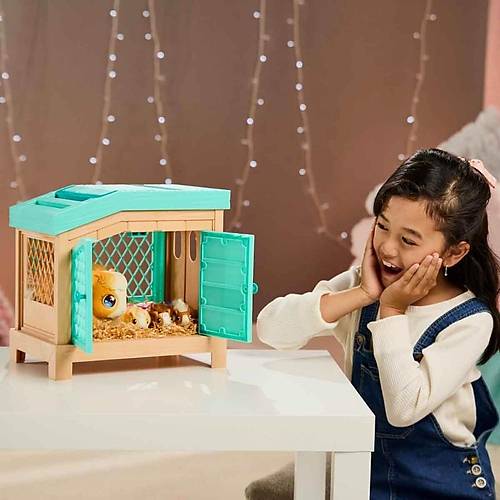 Little Live Pets Anne ve Yavrular Mama Surprise Oyun Seti S1 Guinea Pigs