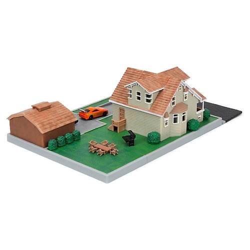 Jada 253203081 Fast & Furious Nano Dom'un Evi Diorama Modellemesi