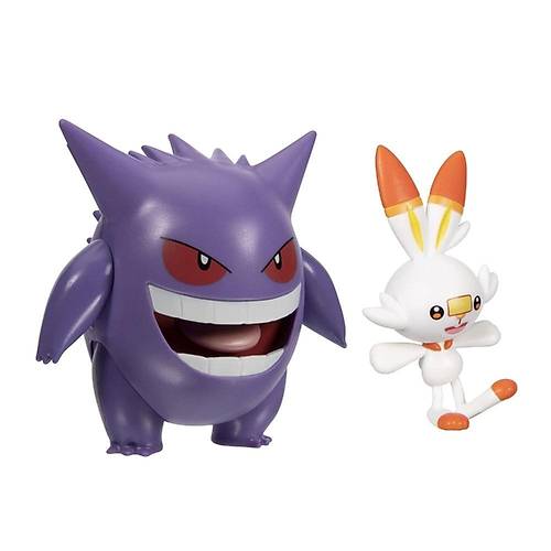 Pokemon Battle 2'li Figr Gengar & Scorbunny PKW2548