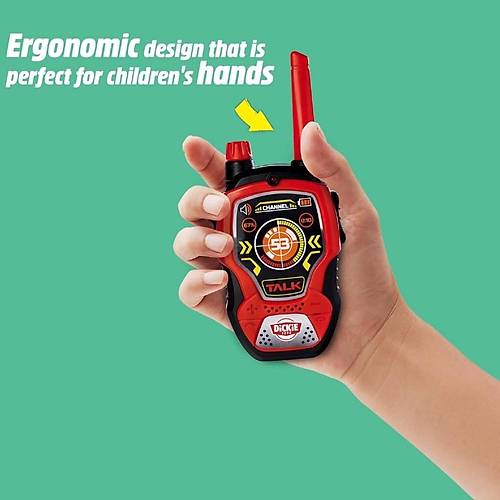 Dickie Walkie Talkie Fun ocuk El Telsizi