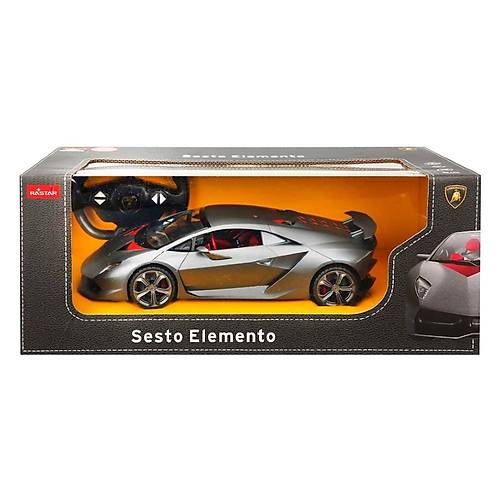 Rastar 1:14 Uzaktan Kumandal Araba Lamborghini Sesto Elemento 2.4 Ghz Ikl Koyu Gri