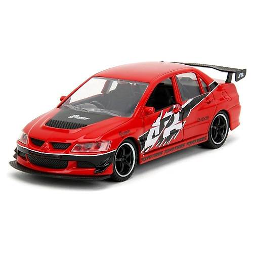 Jada 253202019 Fast & Furious 2'li Paket | 2006 Mitsubishi Lancer Evo IX & Brian's 2002 Nissan Skyline GTR R34 Model Arabalar
