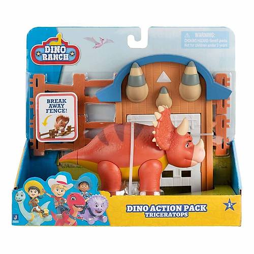 Dino Ranch Aksiyon Paketi Triceratops