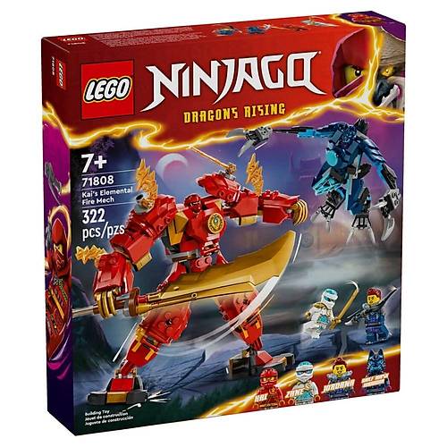 LEGO Ninjago Kai'nin Ate Elementi Robotu 71808 - 7 Ya ve zeri