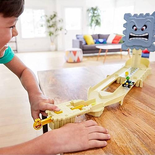 Hot Wheels Mario Kart lgn Yaratklar Oyun Seti Thwomp Ruins