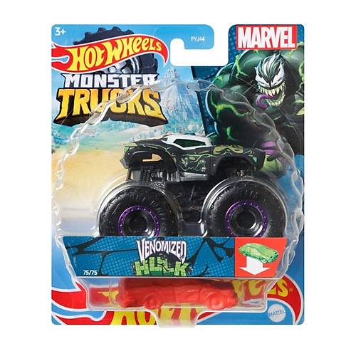 Hot Wheels Monster Trucks Arabalar 1:64 Venomized Hulk
