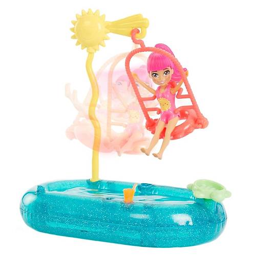 Polly Pocket Aktivite Gn Oyun Seti Plaj Basketbolu Paketi