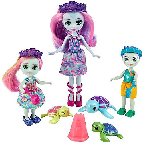 Enchantimals Royal Okyanus Krall Aile Serisi Tinsley Turtle