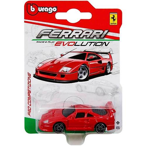Bburago 1:64 Ferrari Evolution Arabalar F40 Competizione